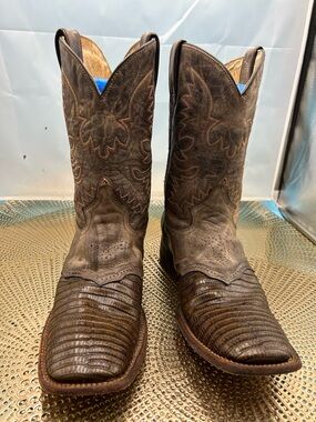 Herencia men 8.5 exotic Mexican cowboy boots